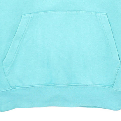 Nike Womens Blue Pullover Hoodie Medium Hooded Sweatshirt