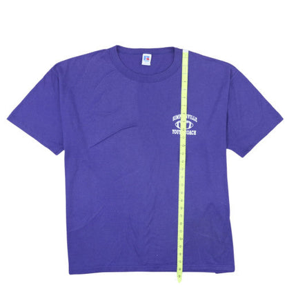 Russell Athletic Men's Purple 2XL Sports Graphic T-Shirt