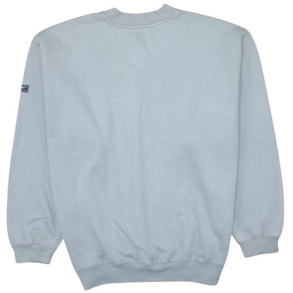 Reebok Mens Grey V-Neck Pullover Sweatshirt Size M