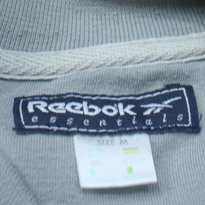 Reebok Mens Grey V-Neck Pullover Sweatshirt Size M