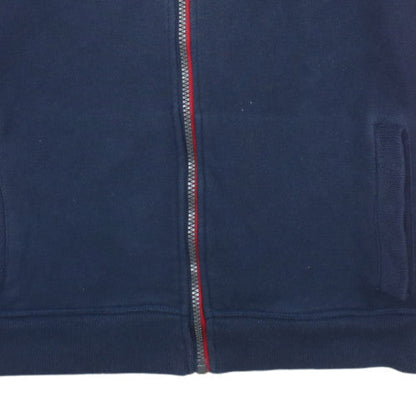 Tommy Hilfiger Teens Red Blue Full Zip Hoodie XL (20) Cotton Blend