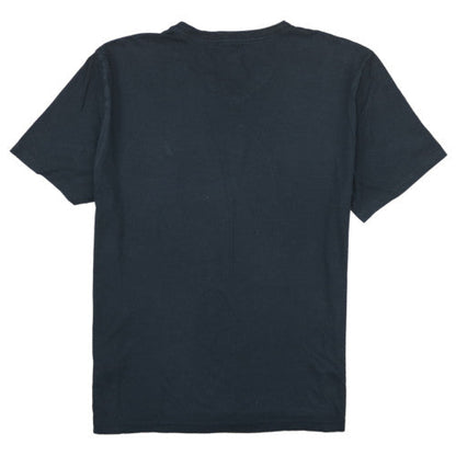 Nautica Men's Black 2XL V-Neck Cotton T-Shirt