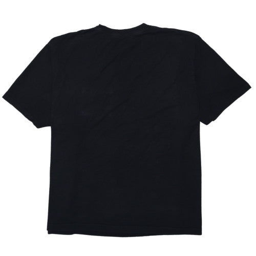 Wrangler Men's Black 4XL Pocket Crew Neck Cotton T-Shirt