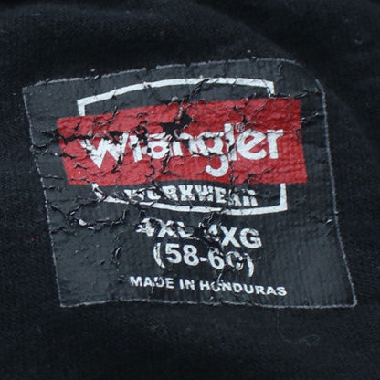 Wrangler Men's Black 4XL Pocket Crew Neck Cotton T-Shirt