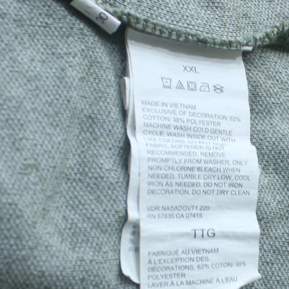 Nautica Men's Grey Classic Fit 2XL Performance Polo Shirt