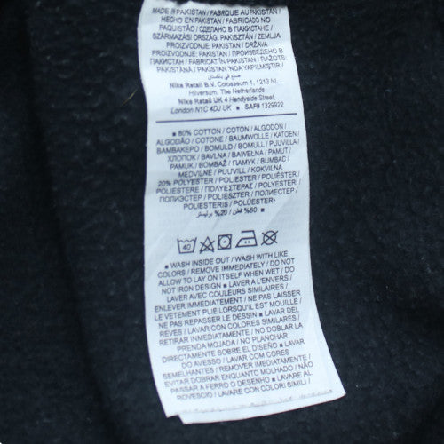 Nike Men's Black Pullover Crew Neck Sweatshirt L Regular Fit