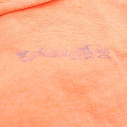 Columbia Men's Orange Short Sleeve Graphic Outdoor T-Shirt M