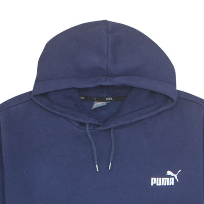 Puma Men's Blue 5XL Pullover Hoodie Sweatshirt Fleece Regular Fit