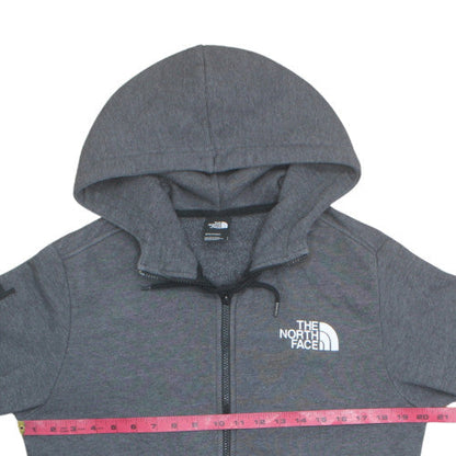 The North Face Men's Grey Full Zip Hoodie Size S Regular Fit