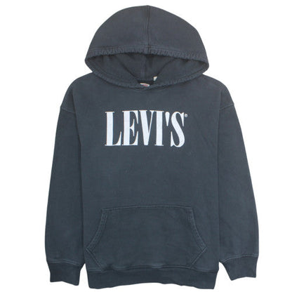 Levi's Men's Black Relaxed Fit Pullover Hoodie Size L