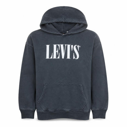 Levi's Men's Black Relaxed Fit Pullover Hoodie Size L
