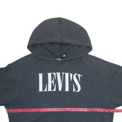 Levi's Men's Black Relaxed Fit Pullover Hoodie Size L