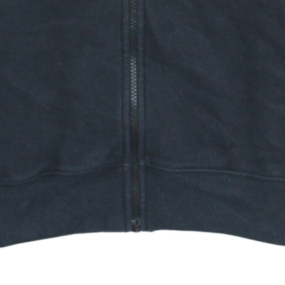 Nike Men's Black Full Zip Fleece Sweatshirt Size S Regular Fit