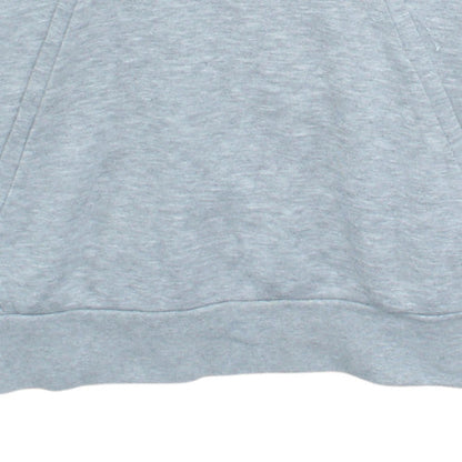 Adidas Mens Grey Hoodie Athletics Pullover Sweatshirt Size M