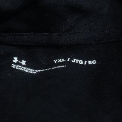 Under Armour Boys Black Full Zip Sweatshirt Size 158 Sports Top