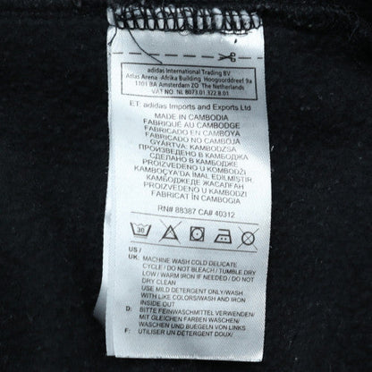 Lacoste Men's Black White 2XL Crew Neck Pullover Sweatshirt
