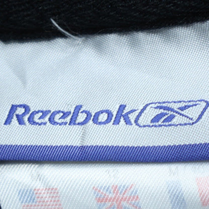 Reebok Women Navy Full Zip Sweatshirt Size M Classic Sportswear