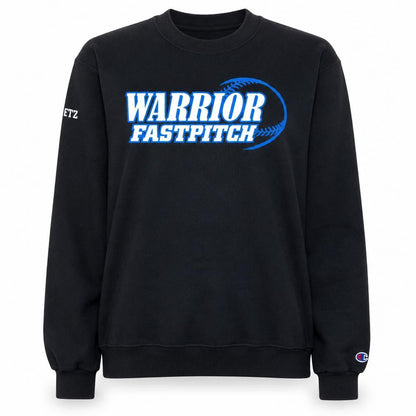 Champion Women's Black Warrior Fastpitch Sweatshirt Size S