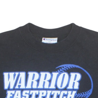 Champion Women's Black Warrior Fastpitch Sweatshirt Size S