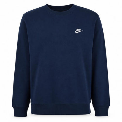 Nike Men's Blue Crew Neck Pullover Sweatshirt M Regular Fit