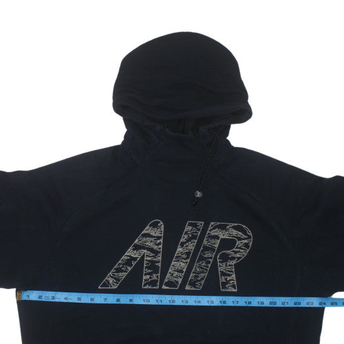 Nike Men's Black Pullover Hoodie L Graphic Sports Fleece Jumper