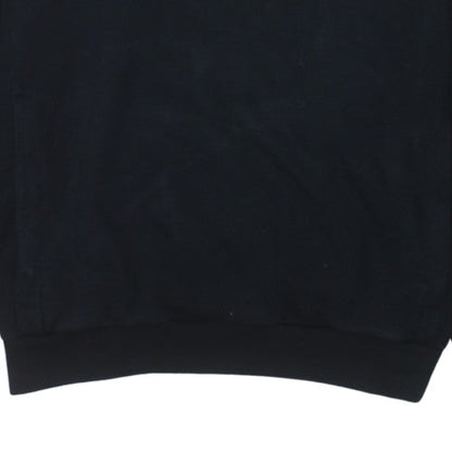 Nike Men's Black Pullover Hoodie L Graphic Sports Fleece Jumper