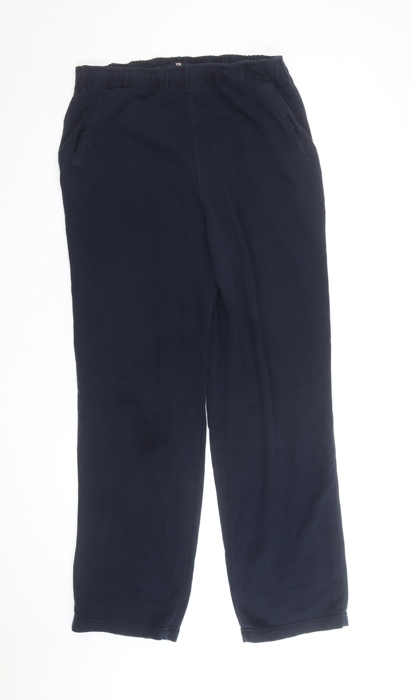 Marks and Spencer Blue Harbour Men's Navy Cotton Sweatpants M
