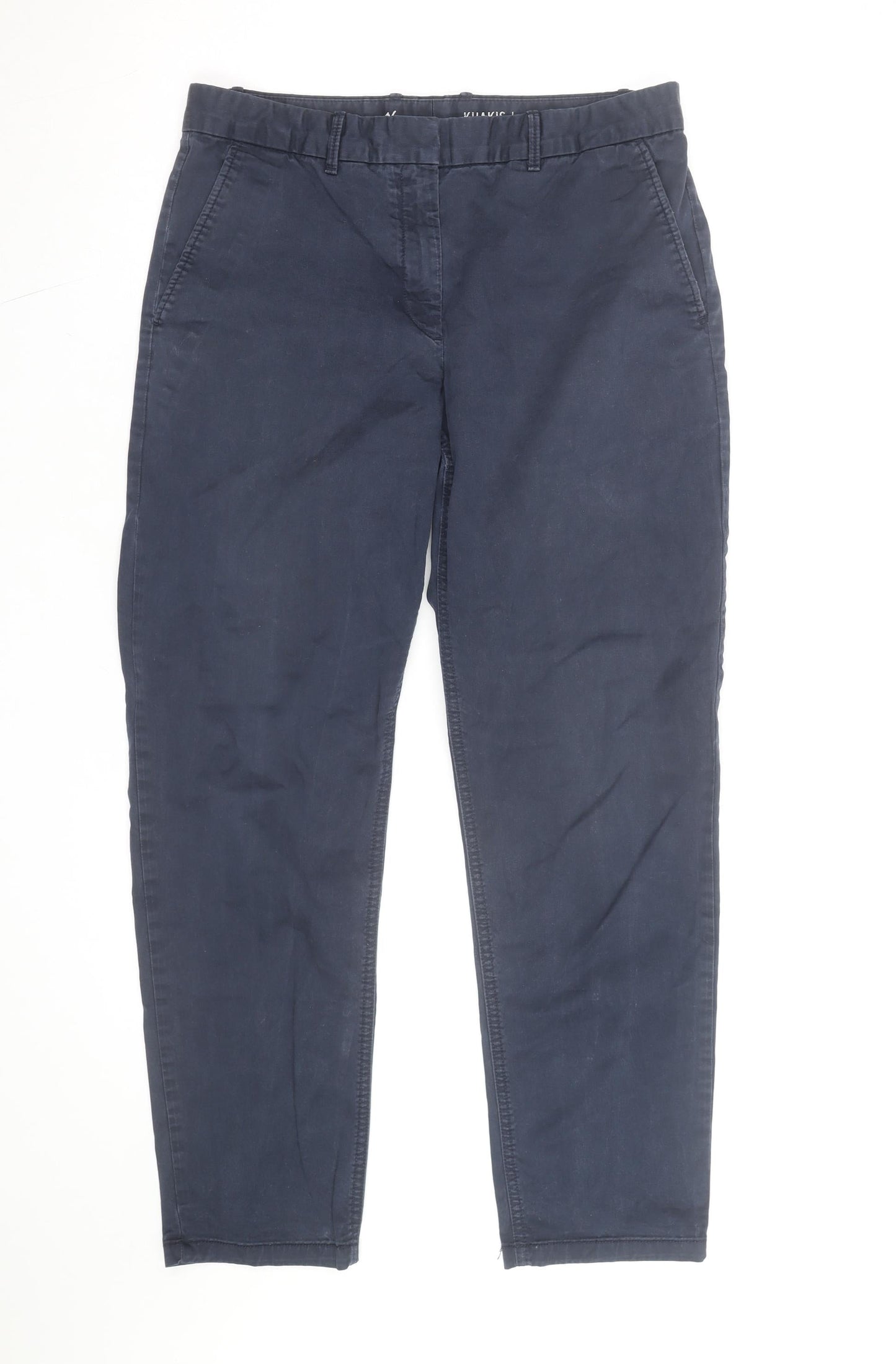 GAP Men's Blue Chino Trousers Size S Regular Straight Fit