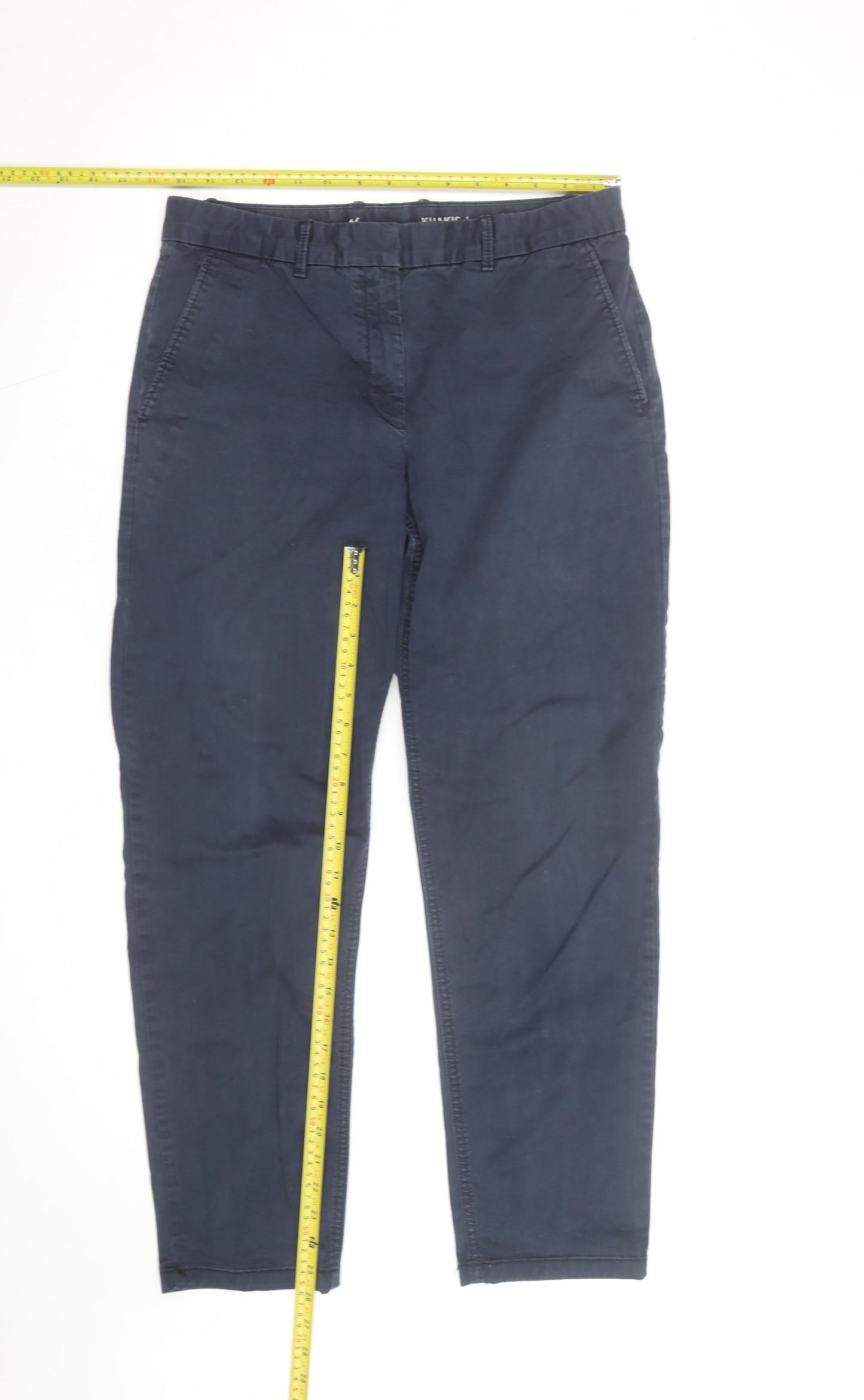 GAP Men's Blue Chino Trousers Size S Regular Straight Fit
