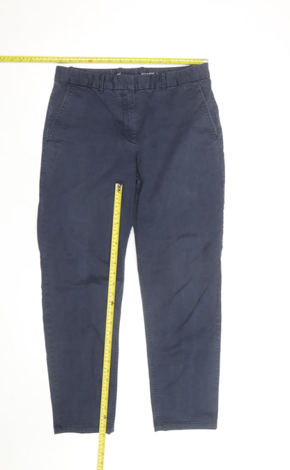 GAP Men's Blue Chino Trousers Size S Regular Straight Fit