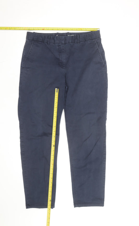 GAP Men's Blue Chino Trousers Size S Regular Straight Fit