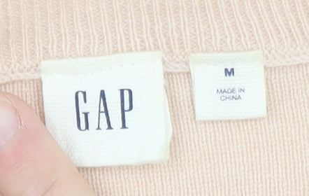 Womens UK Size M Gap Pink Pullover Jumper