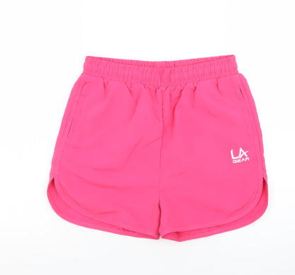 LA Gear Teens Pink Size 13 Regular Athletic Shorts