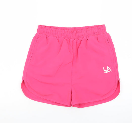 LA Gear Teens Pink Size 13 Regular Athletic Shorts