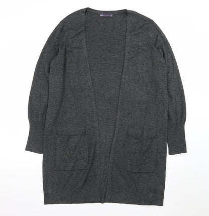Marks and Spencer Women’s Grey Longline Knit Cardigan Medium