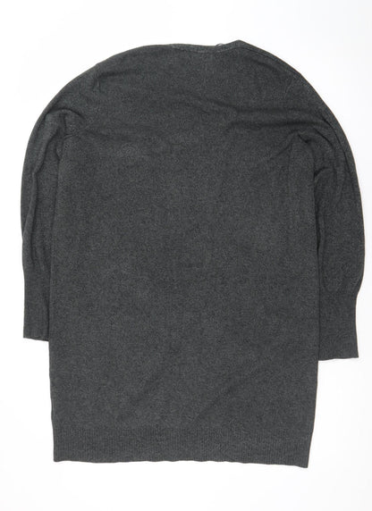 Marks and Spencer Women’s Grey Longline Knit Cardigan Medium