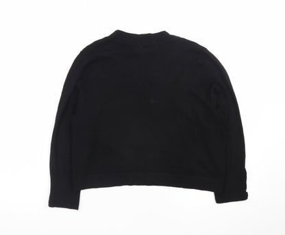 Debenhams Women's Black Size 16 Knit Open Cardigan