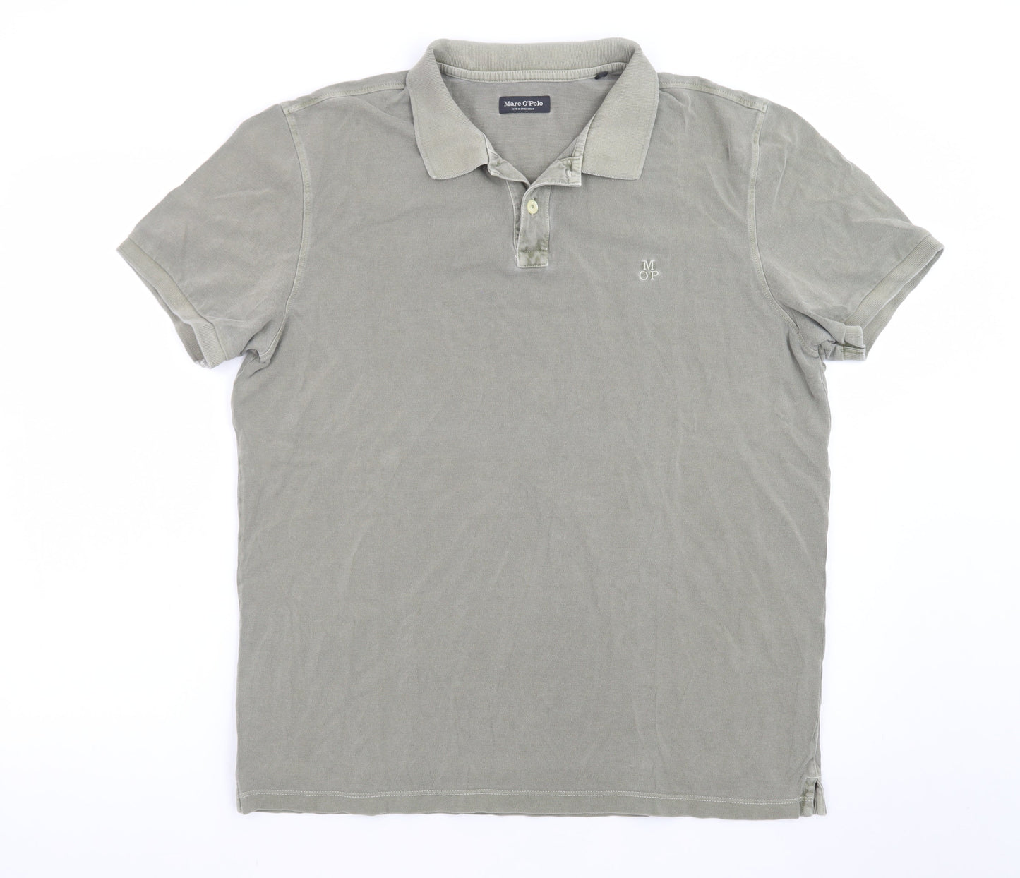 Marc O'Polo Men's Grey XL Cotton Polo Shirt Classic Style