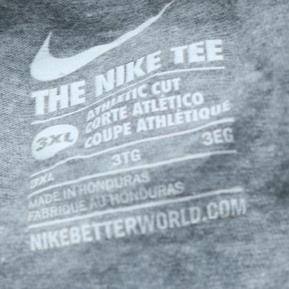 Nike Men's Grey Kansas City Chiefs Athletic T-Shirt 3XL