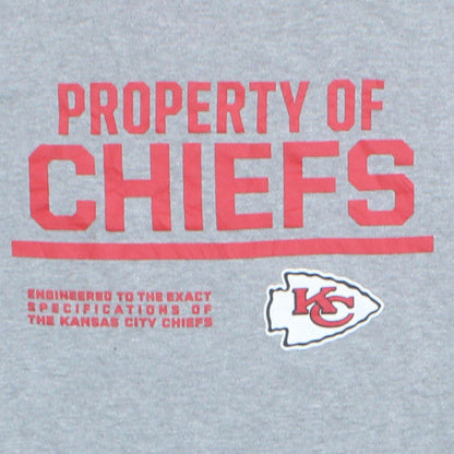 Nike Men's Grey Kansas City Chiefs Athletic T-Shirt 3XL