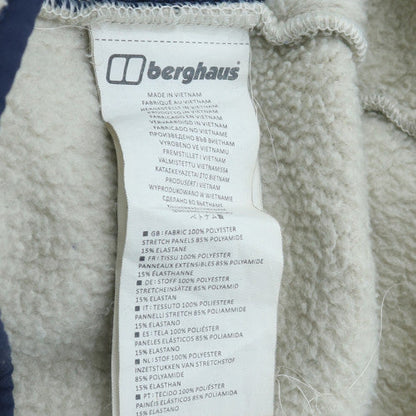 Berghaus Men's White Fleece Jacket M Lightweight Full Zip Outdoor