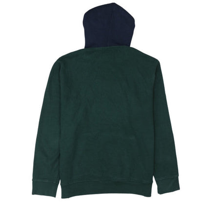 Levi's Men's Green XL Pullover Hoodie with Logo Graphic and Drawstring
