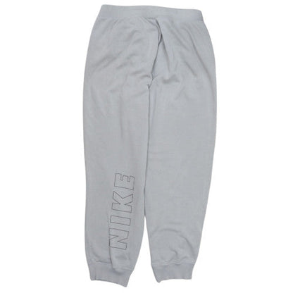 Nike Air Men's Grey Jogger Sweatpants L Fleece Regular Fit