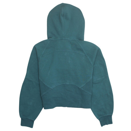 Lululemon Womens Teal Full Zip Hoodie Size S Cotton Blend Fleece