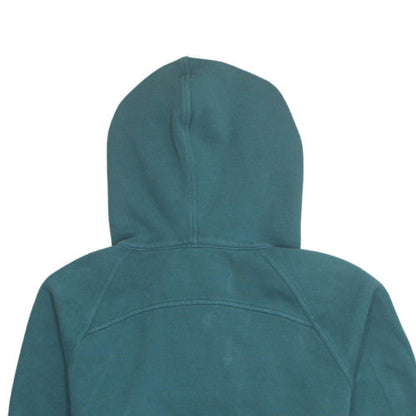 Lululemon Womens Teal Full Zip Hoodie Size S Cotton Blend Fleece