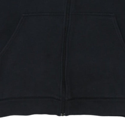 Adidas Men's Black Full Zip Hoodie XL Regular Fit Fleece