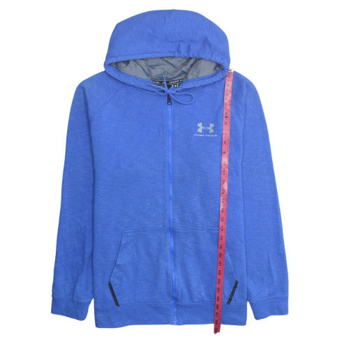 Under Armour Men's Blue XL Full Zip Hoodie Sportswear