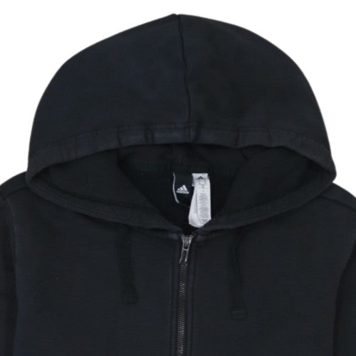 adidas Men's Black Full Zip Hoodie Size M Sports Fleece