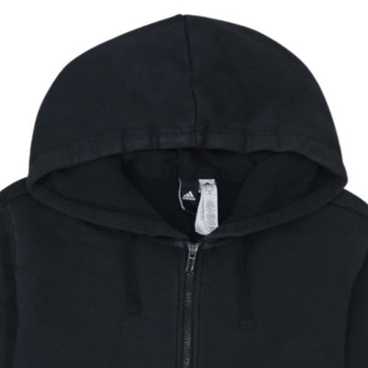 adidas Men's Black Full Zip Hoodie Size M Sports Fleece