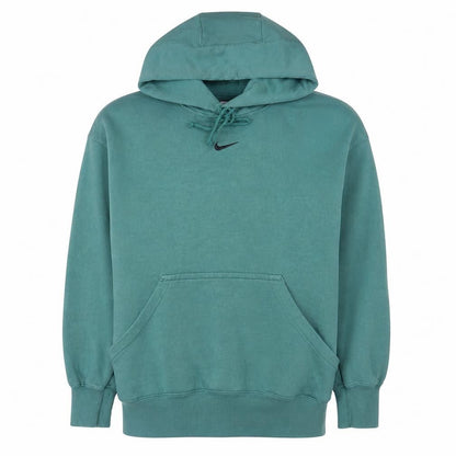 Nike Men’s Green Pullover Hoodie M Regular Fit Fleece Sweatshirt